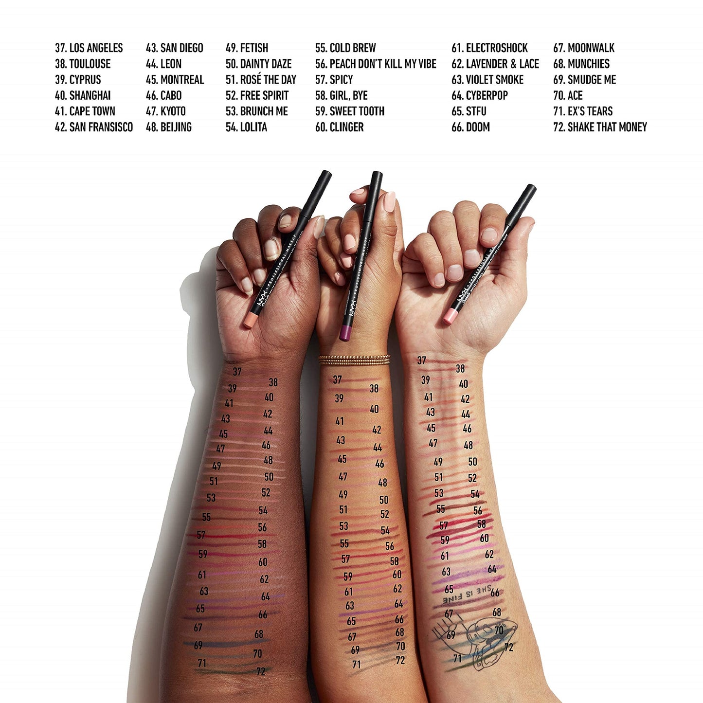 NYX PROFESSIONAL MAKEUP Suede Matte Lip Liner, Vegan Formula - Cape Town (Nude Sand) Beauty & Personal Care NYX PROFESSIONAL MAKEUP