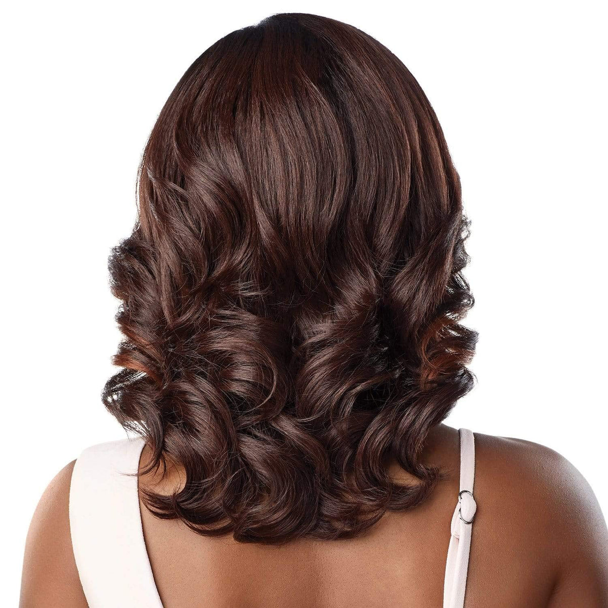 Outre Melted Hairline Lace Front Wig HD Transparent Lace Deluxe Wide Lace Part 2x5 ARLISSA (DR2/GIBRN)