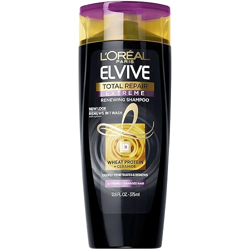 L’Oreal ParisTotal Repair Extreme Shampoo, Extremely Damaged Hair, 12.6 Fl Oz Beauty & Personal Care L'Oreal Paris