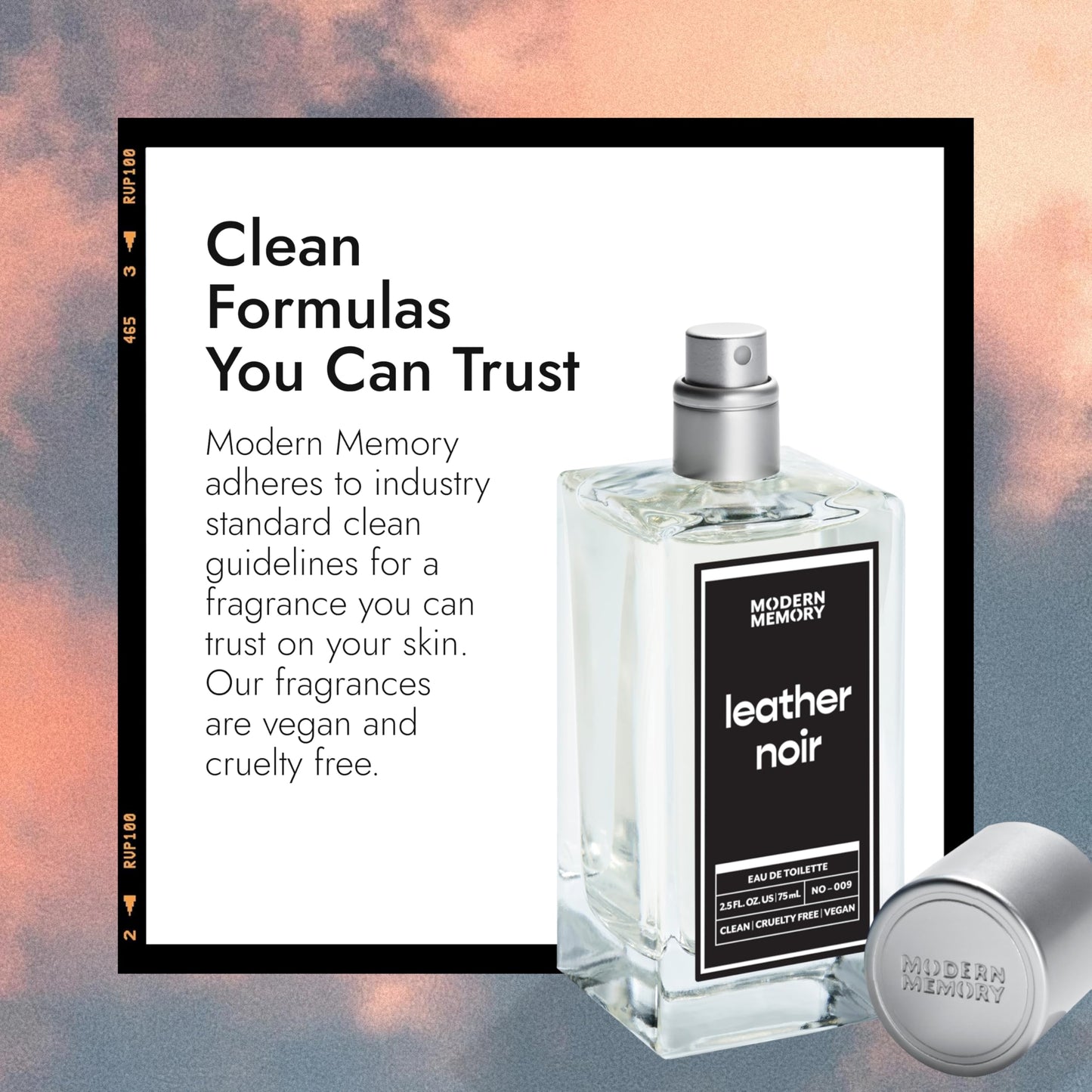 Modern Memory Leather Noir Eau de Toilette for Men, 2.5 fl oz - Notes of Cardamom, Jasmine, Amber & Moss Beauty & Personal Care Modern Memory