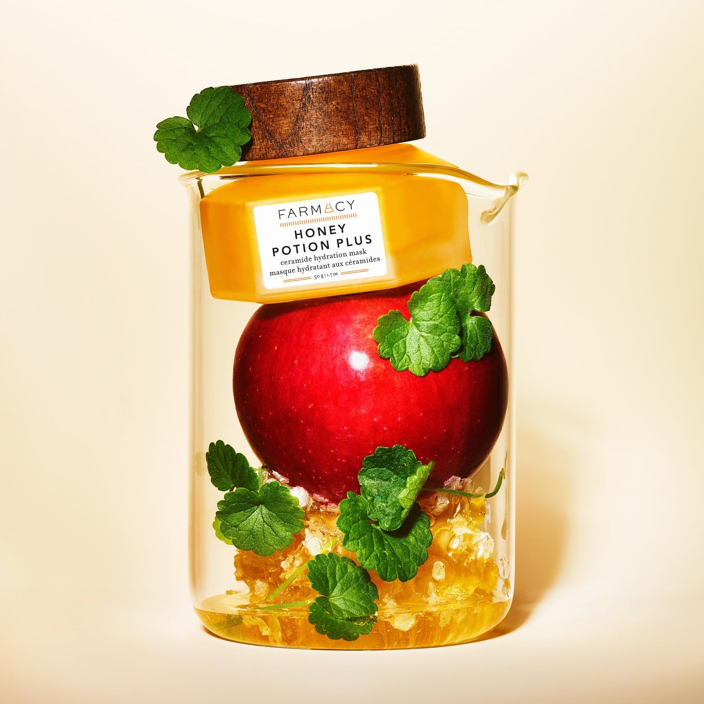 Farmacy Hydrating Face Mask - Honey Potion Plus Nourishing Skincare Facial Mask with Niacinamide, Ceramides + Pro-Vitamin B5 to Protect + Replenish Beauty & Personal Care Farmacy