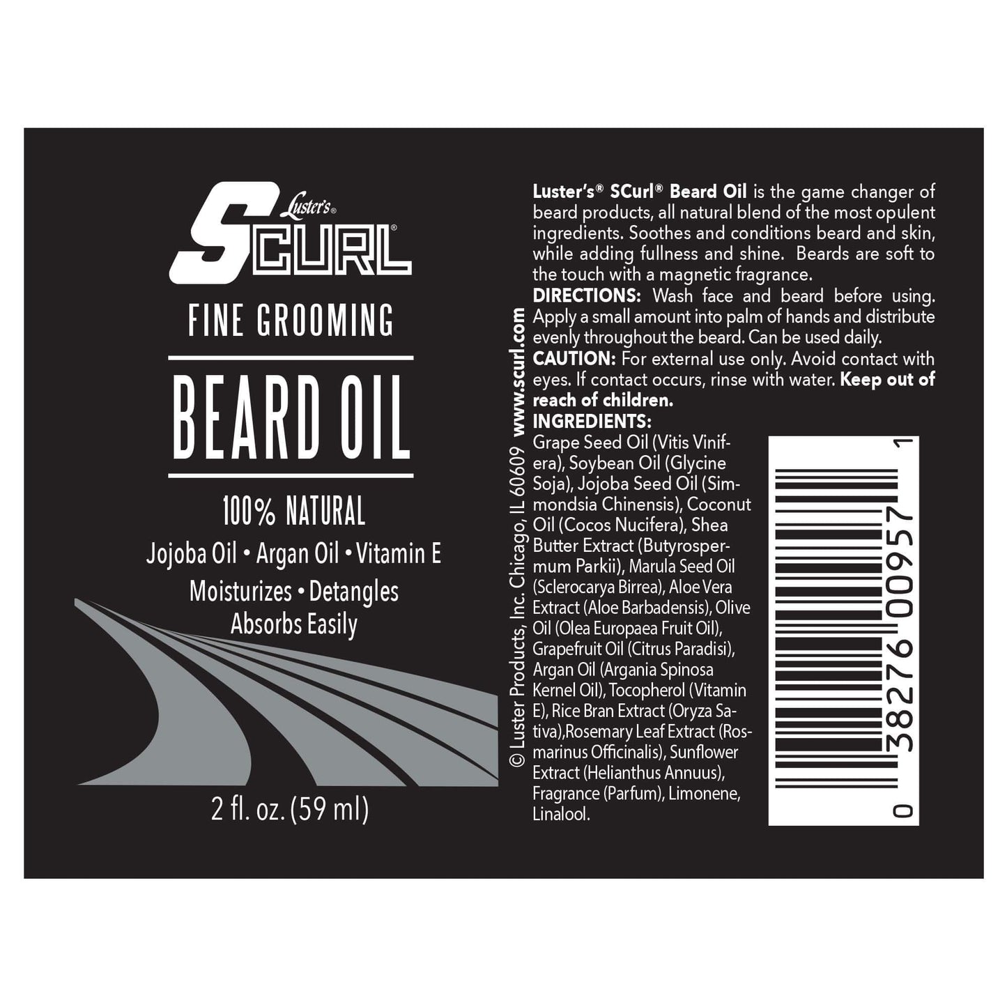 Luster's SCurl Beard Oil Beauty & Personal Care Luster's