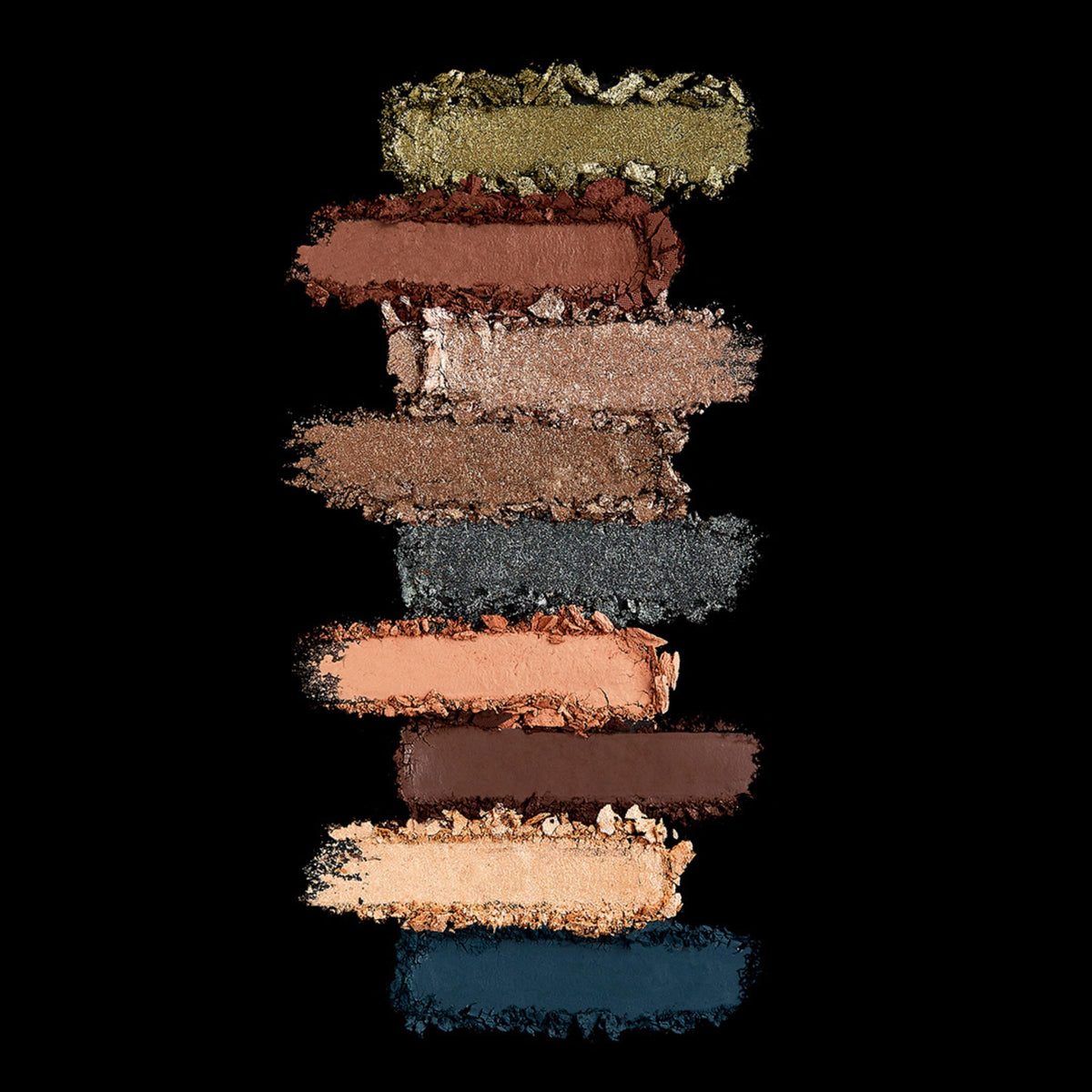 SIGMA BEAUTY On-the-Go Eyeshadow Palette - Ivy - 9 Bold Eyeshadow Shades in Matte, Shimmer and Metalic Finishes - Highly Pigmented Vegan Eye Makeup
