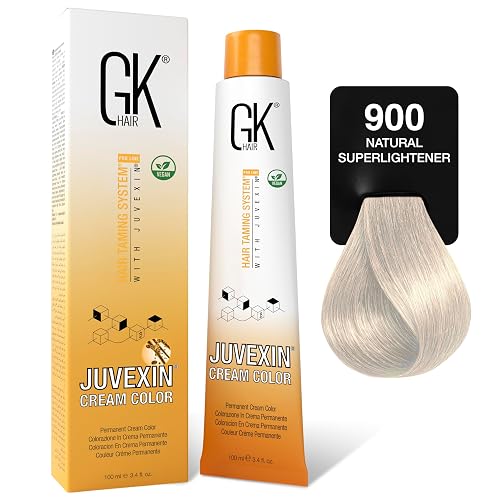 GK HAIR Global Keratin Professional Hair Color Cream Tube (3.4 Fl Oz/100ml) Nourishing & Cleansing Colors for Styling High Performance Long Lasting Beauty & Personal Care GK HAIR