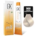 GK HAIR Global Keratin Professional Hair Color Cream Tube (3.4 Fl Oz/100ml) Nourishing & Cleansing Colors for Styling High Performance Long Lasting Beauty & Personal Care GK HAIR