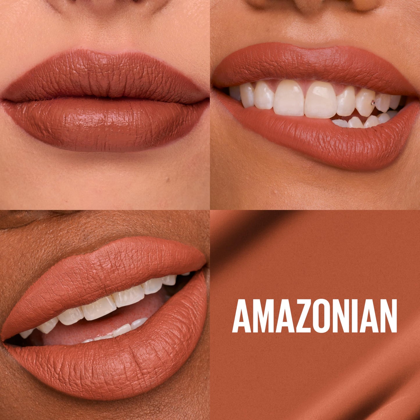 Maybelline Super Stay Matte Ink Liquid Lipstick Makeup, Long Lasting High Impact Color, Up to 16H Wear, Amazonian, Nude Brown, 1 Count, Packaging May Beauty & Personal Care MAYBELLINE