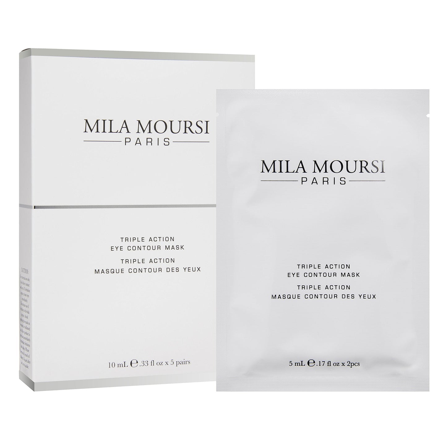 Triple Action Eye Contour Mask 5 Pairs x .33 Fl Oz Beauty & Personal Care Mila Moursi