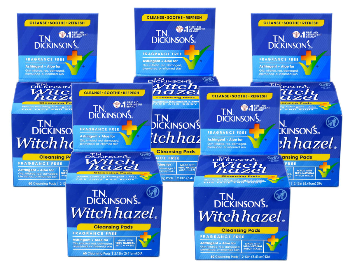 T.N. Dickinson's: Witch Hazel Cleansing Pads (5 pack)