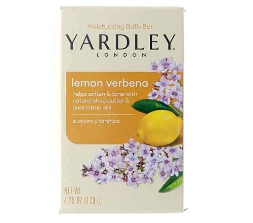Yardley Lemon Verbena Bar Soap 4.0 Ounce Beauty & Personal Care Yardley