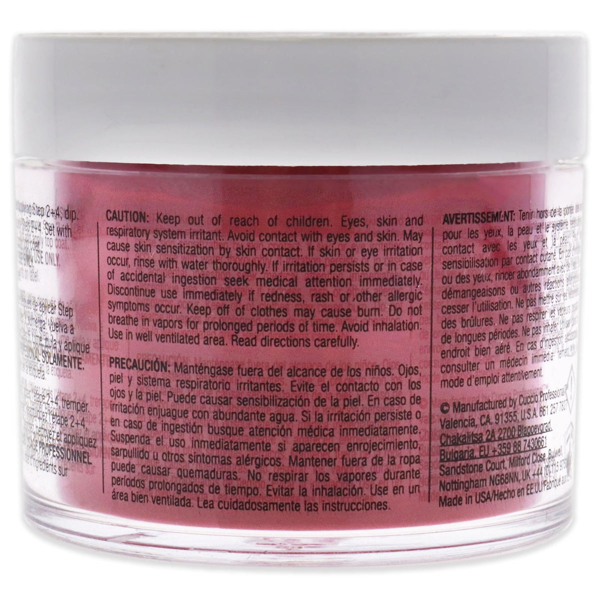 Cuccio Colour Powder Nail Polish - Lacquer For Manicures And Pedicures - Highly Pigmented Powder That Is Finely Milled - Strong, Durable Finish With A Beauty & Personal Care Cuccio