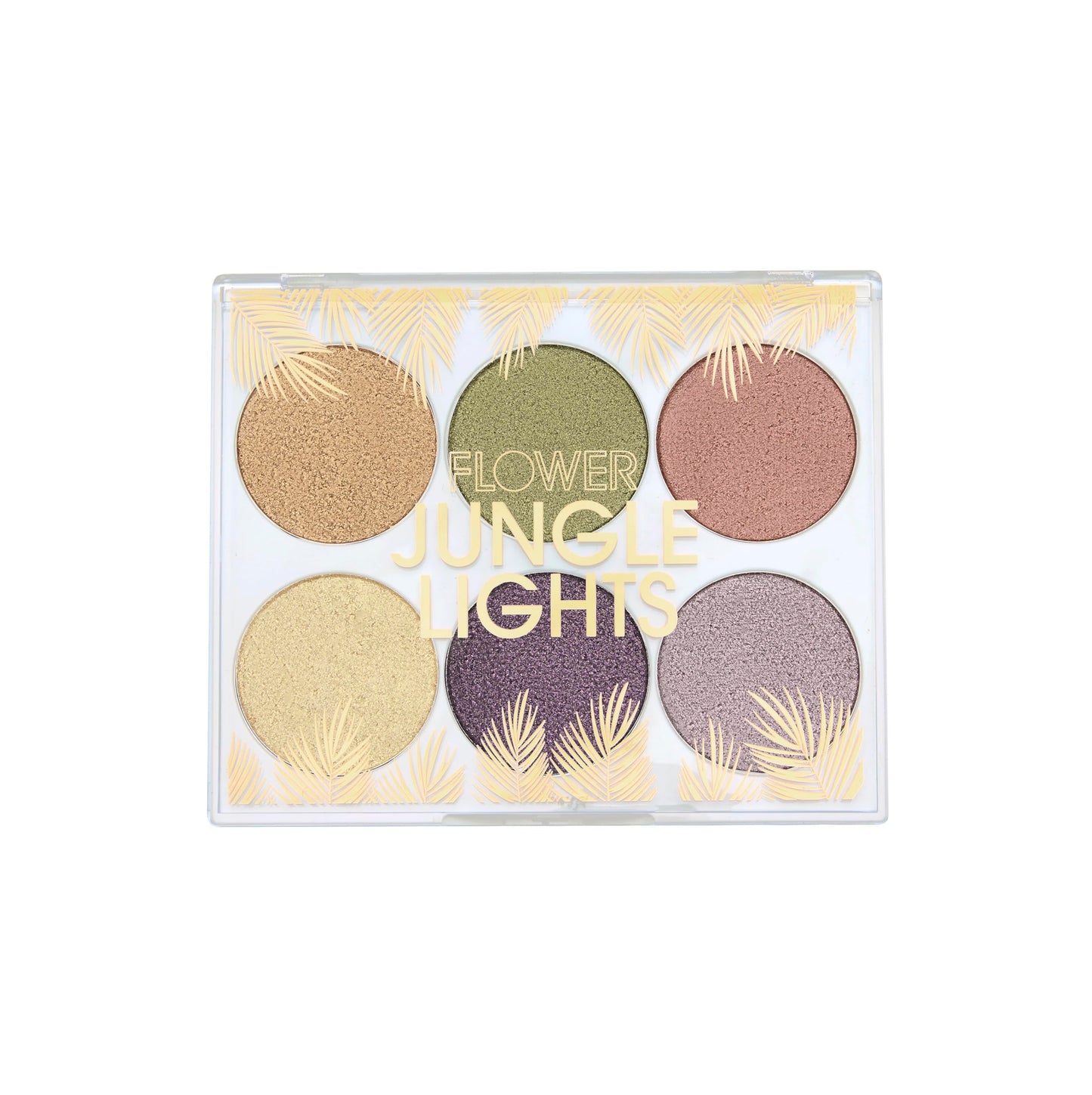 FLOWER BEAUTY By Drew Barrymore Jungle Lights Eyeshadow Palette - Blendable + Creamy Powder - Buildable - No Fall-Out - Six Shades (Jungle Lights) Beauty & Personal Care FLOWER BEAUTY