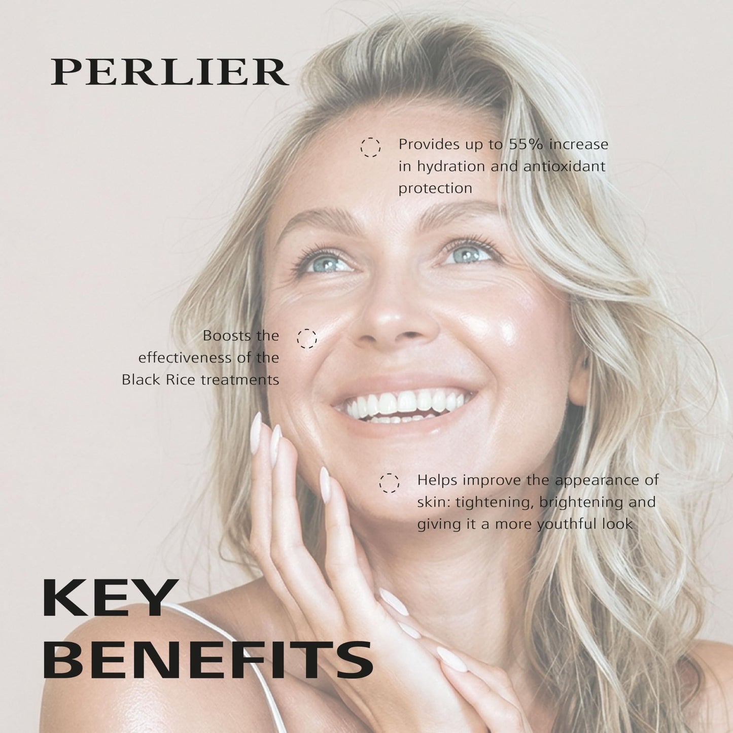 Perlier Black Rice Platinum Ultra Renewing Booster Face Serum, 0.5 fl. oz. Beauty & Personal Care Perlier