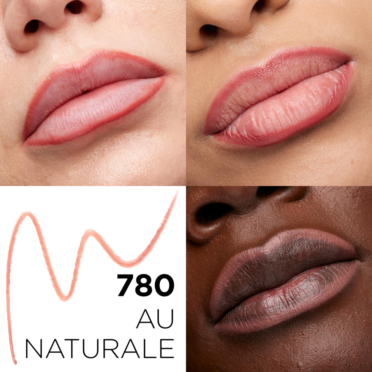 L'Oreal Paris Colour Riche Lip Liner Pencil, Creamy Lip Liner with Omega 3 and Vitamin E, 780 Au Naturale (Soft Neutral Beige) Beauty & Personal Care L'Oreal Paris