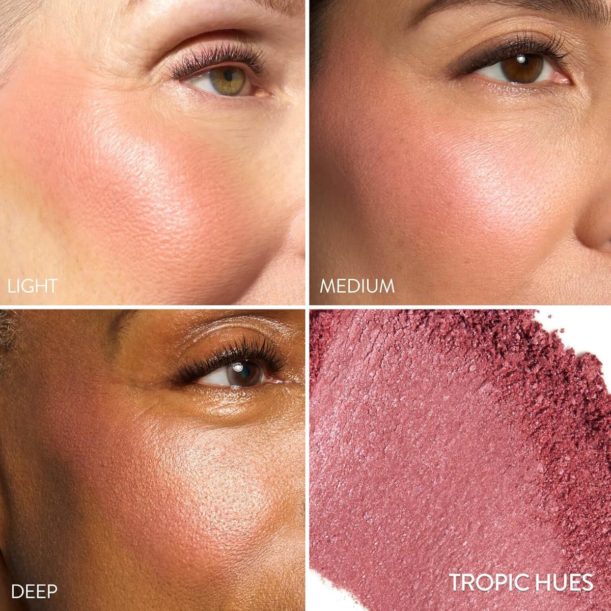 LAURA GELLER NEW YORK Baked Blush-n-Brighten Baked to Go - Tropic Hues - Travel Size Blush