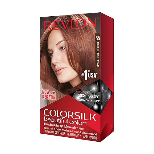 Revlon Colorsilk Hair Coloring (Light Reddish Brown) Beauty & Personal Care REVLON