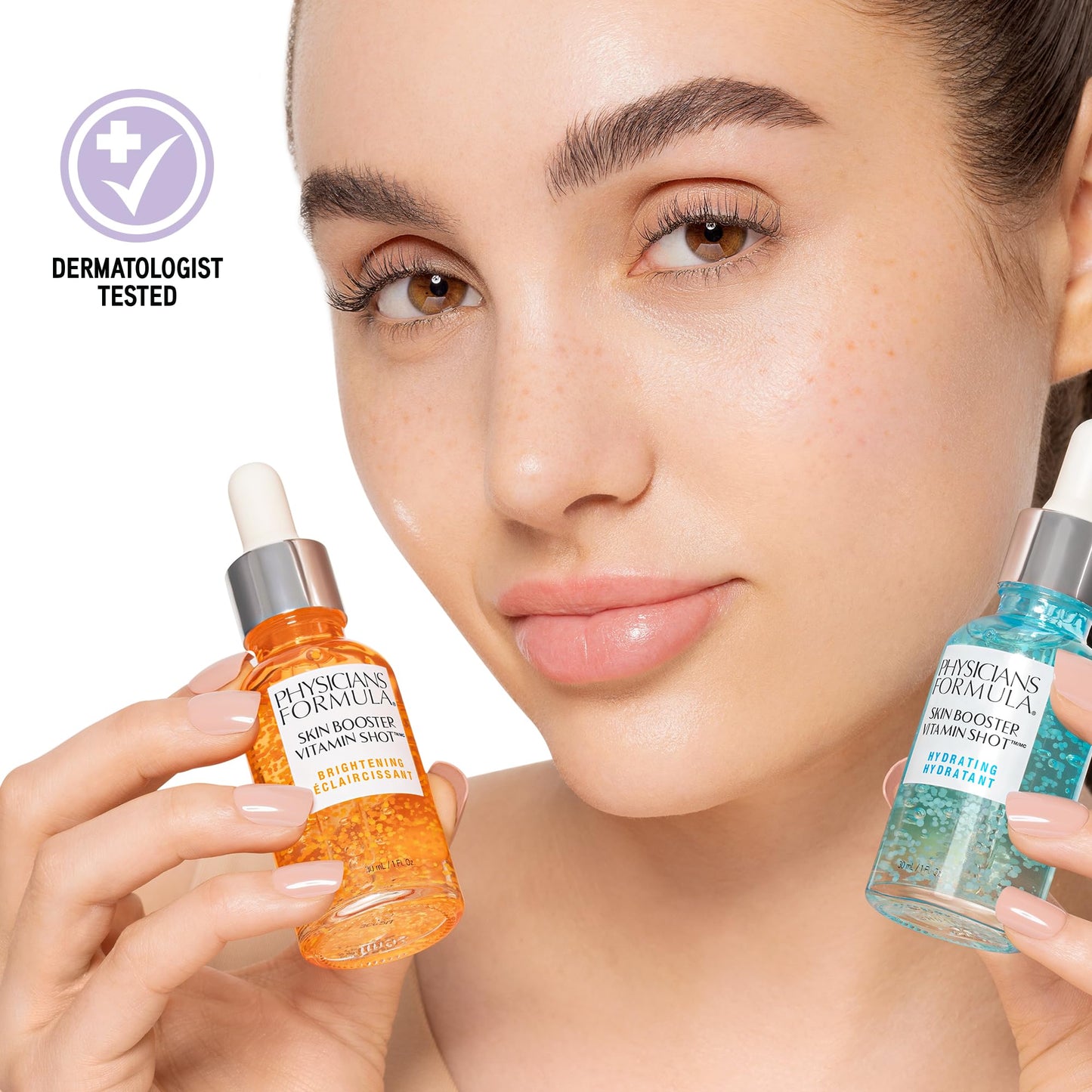 Physicians Formula Dermatologist Tested Skin Booster Vitamin Shot, Hyaluronic Acid, Vitamin E & Aloe Vera Serum - Hydrating Beauty & Personal Care Physicians Formula
