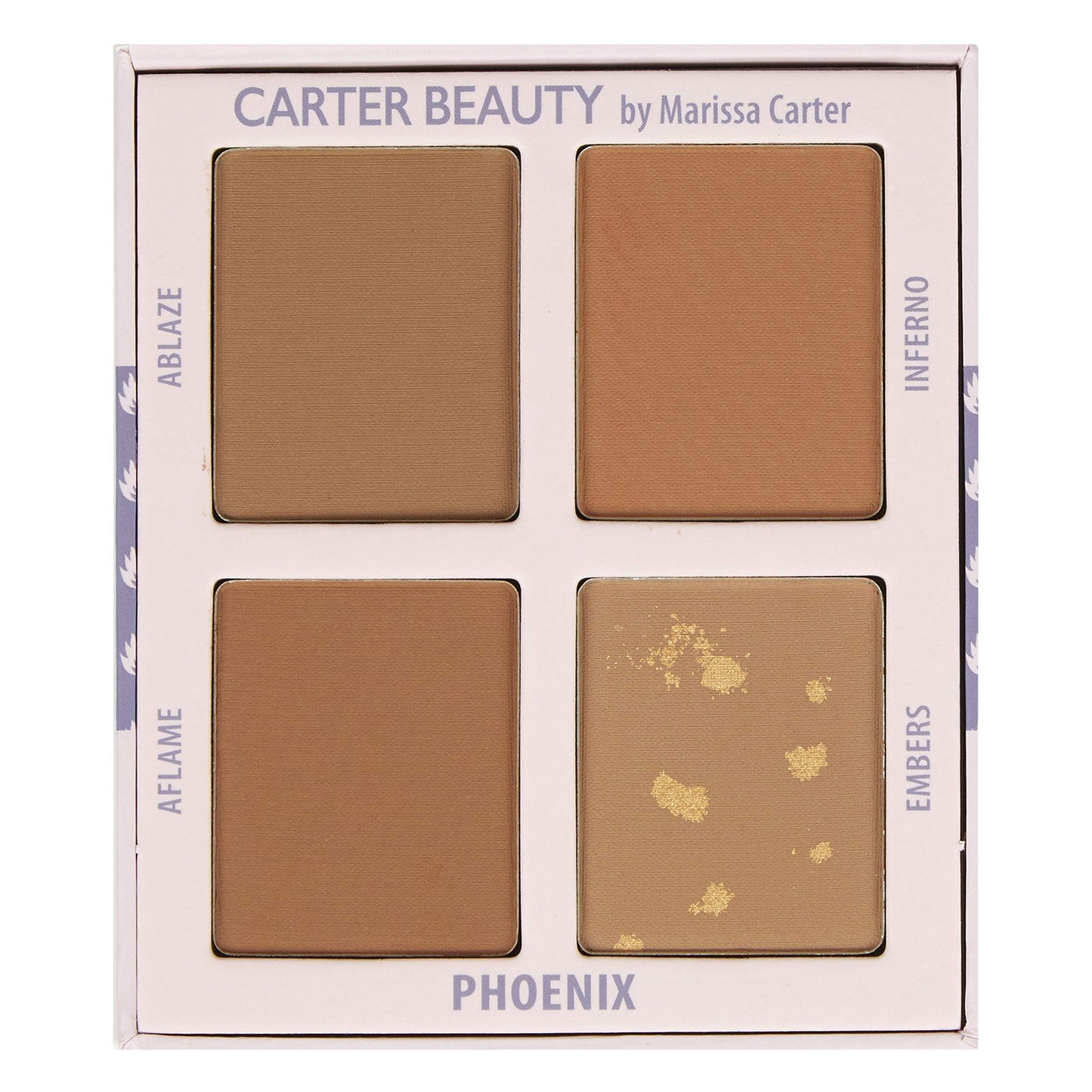 Carter Beauty By Marissa Carter Bronzer Palette - Adds Instant Colour And Depth To The Face - For A Sun-Kissed Look All Year Round - Suitable Beauty & Personal Care Carter Beauty
