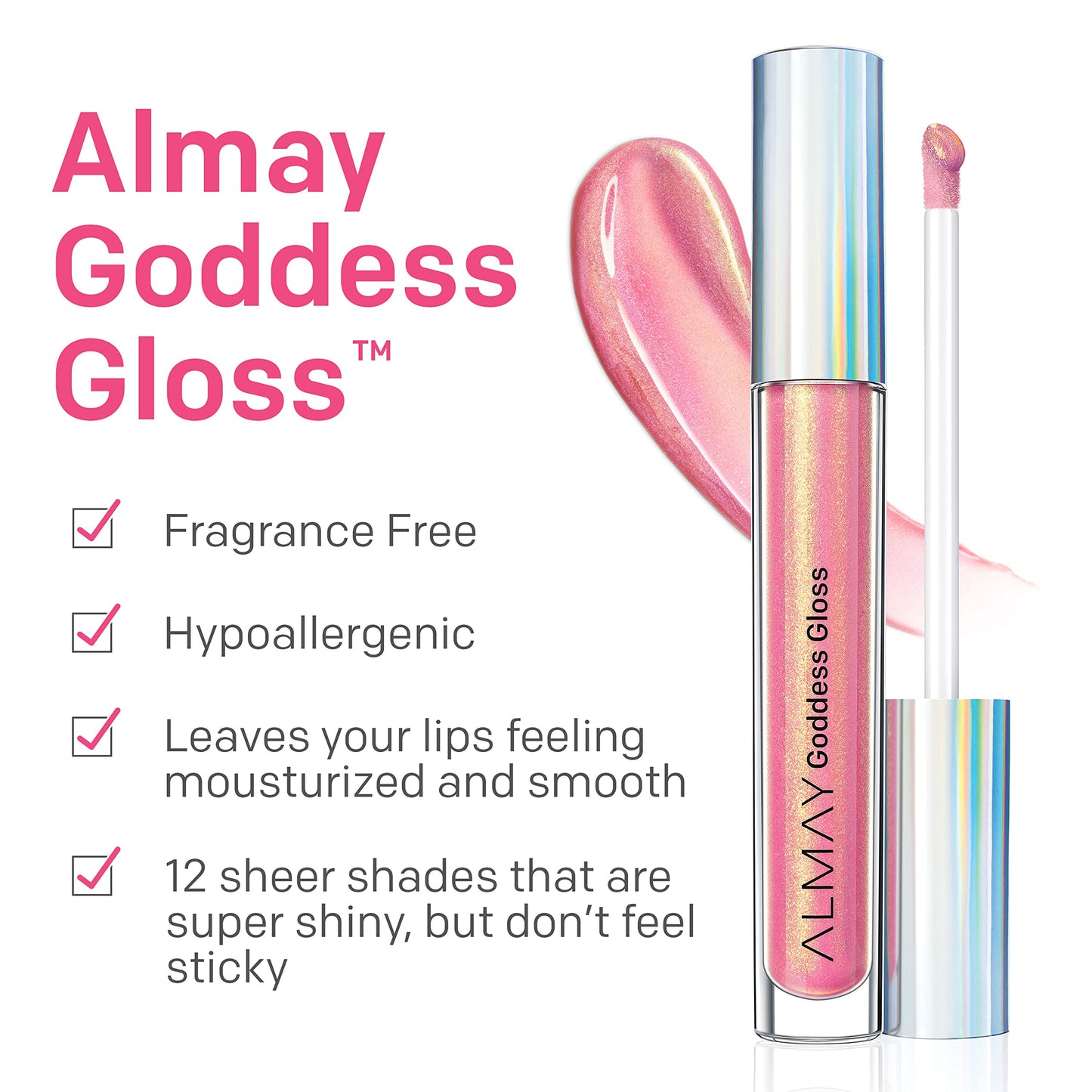 Almay Goddess Gloss, Fairy, 0.9 oz. lip gloss Beauty & Personal Care Almay