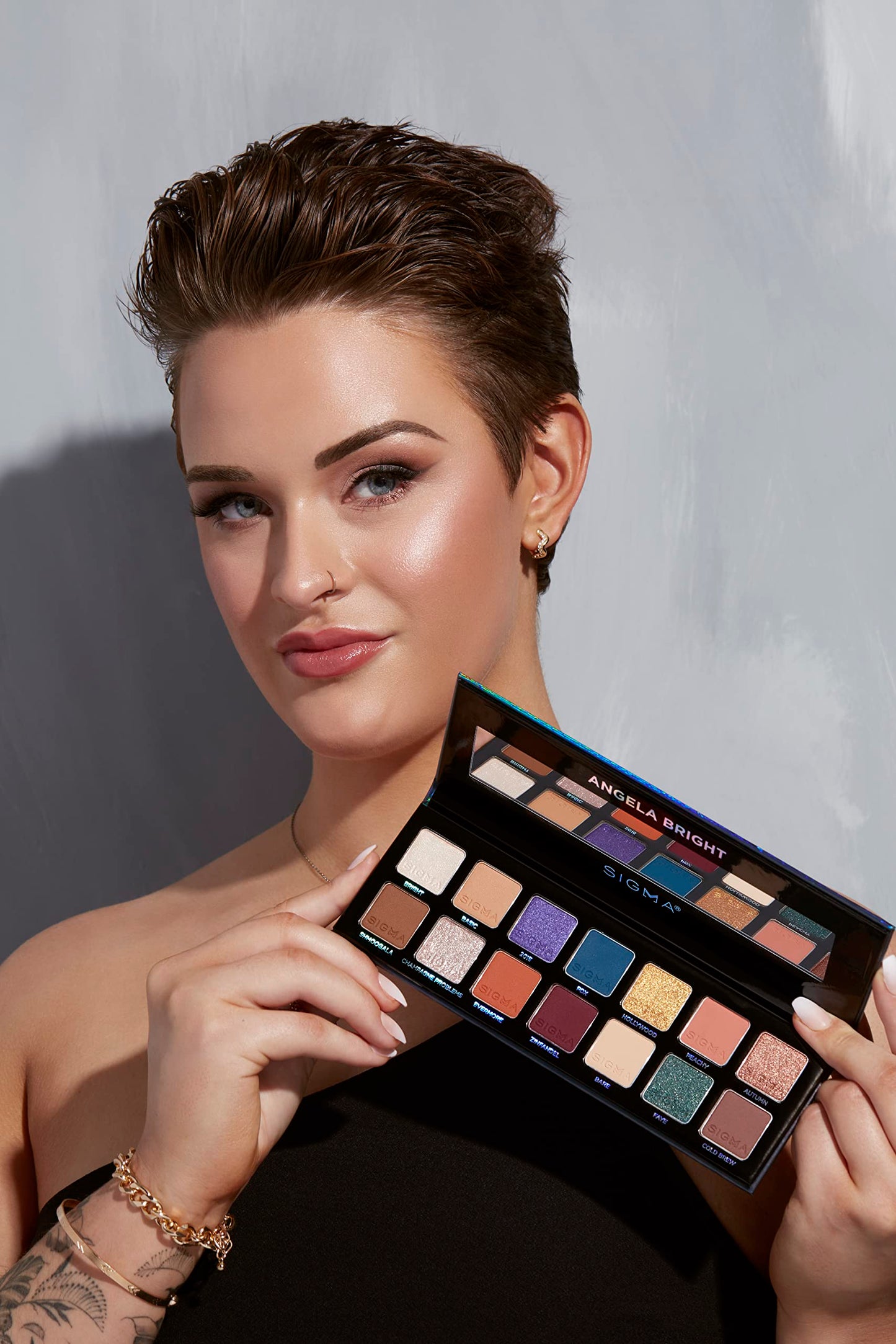 Sigma x Angela Bright Eyeshadow Palette Beauty & Personal Care Sigma Beauty