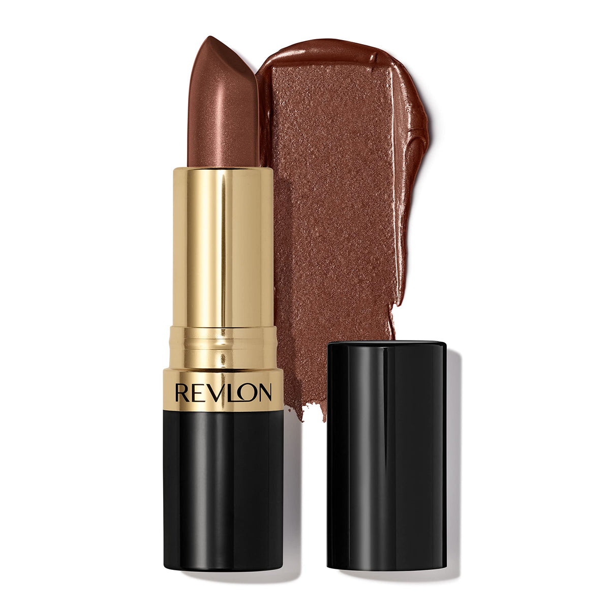 Revlon Super Lustrous Lipstick, Creamy Formula For Soft, Fuller-Looking Lips, Moisturized Feel, 315 Iced Mocha, 0.15 oz Beauty & Personal Care REVLON