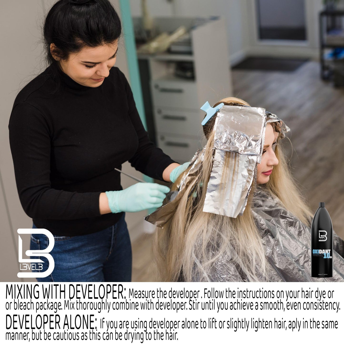 L3 - Level 3 Oxidant Hair Developer - Creme Developer for Hair Dye & Hair Bleach Beauty & Personal Care L3