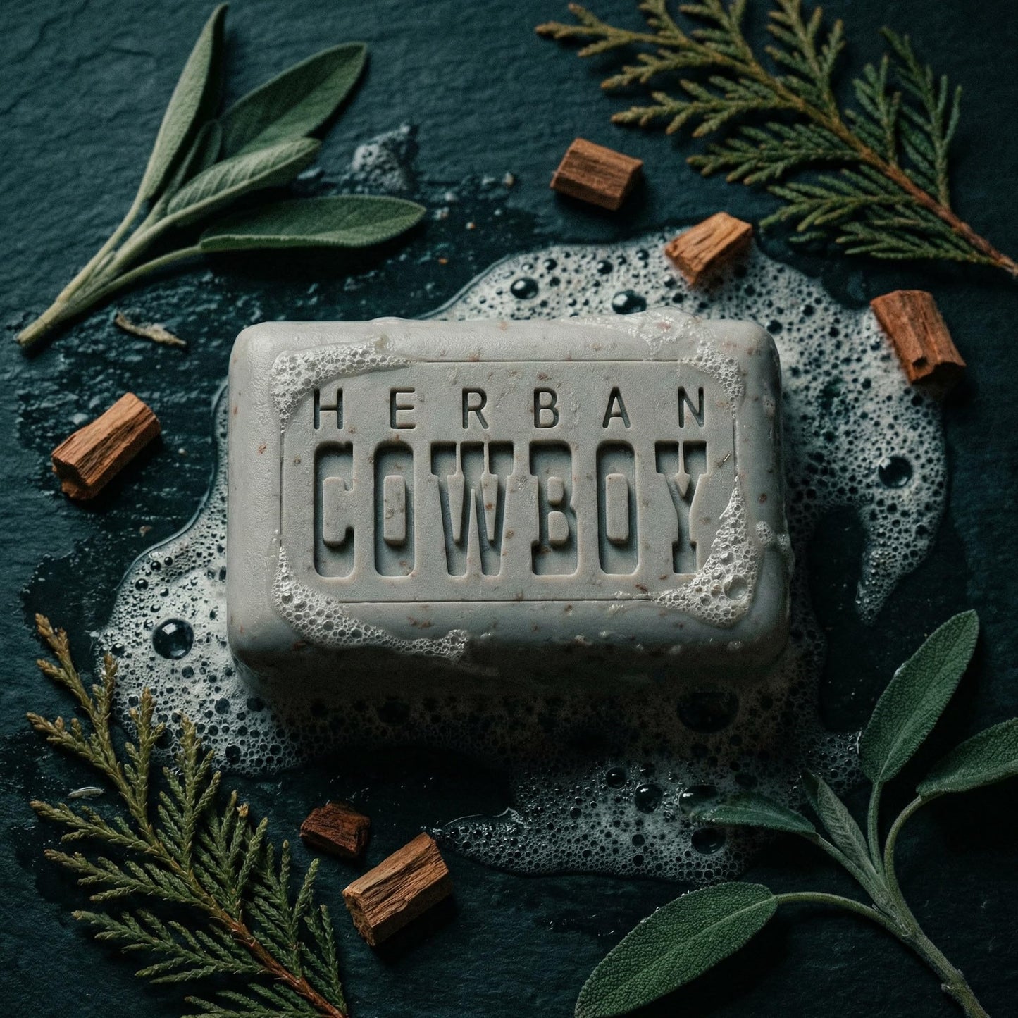 Herban Cowboy Dusk Body Soap with Hints of Cedar, Lavendar, Lime, and Sandalwood (5 oz) Beauty & Personal Care Herban Cowboy