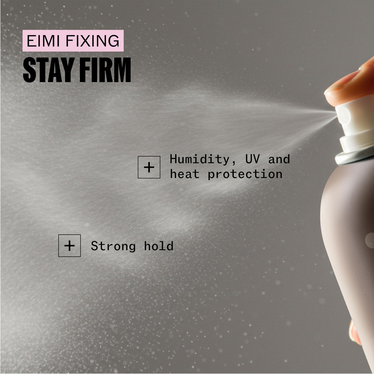 Wella Professionals EIMI Stay Firm | Workable Finishing Hairspray with 24H Firm Hold | Fast Drying | Humidity Resistant, UV & Heat Protectant | 9 Oz Beauty & Personal Care Wella Professionals