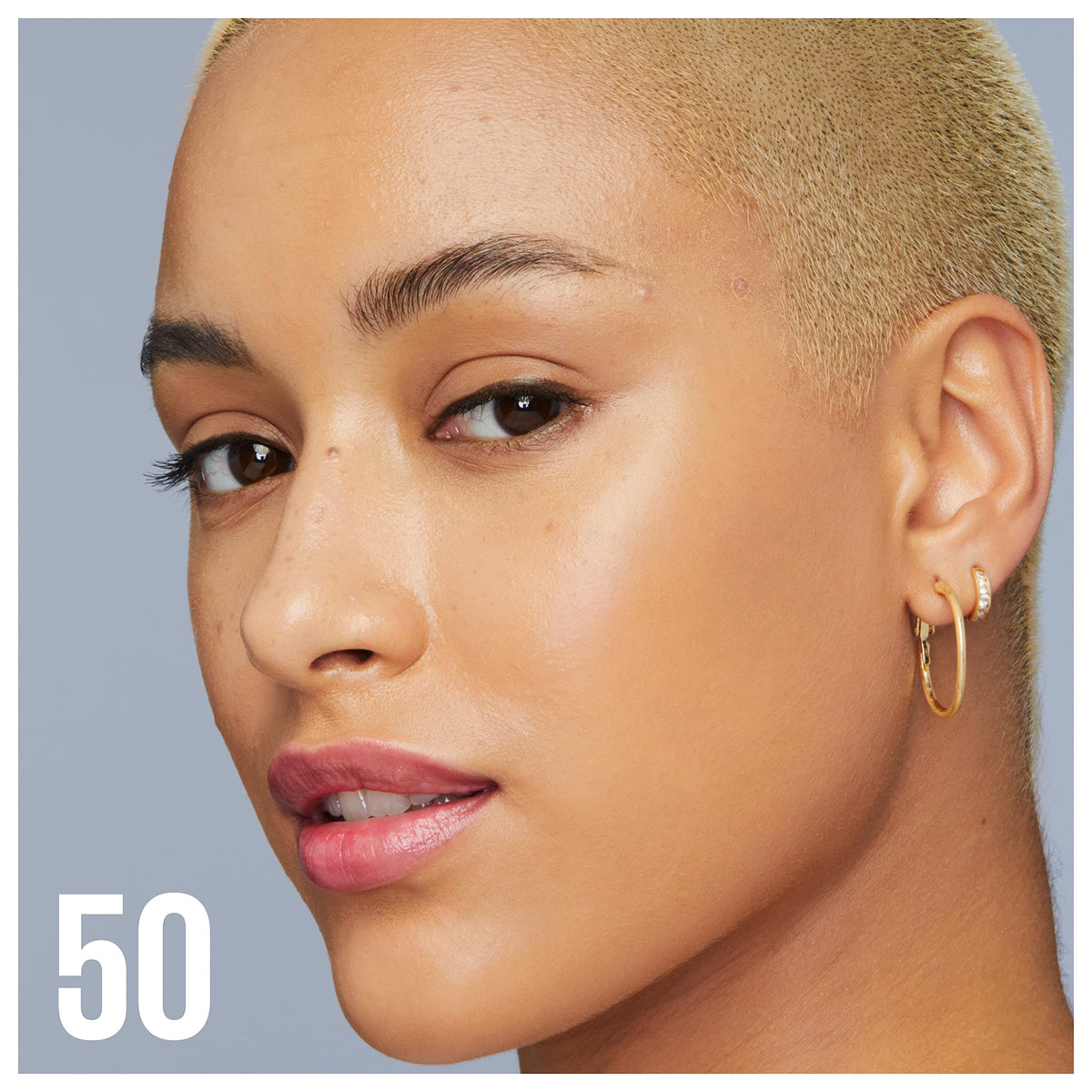 Maybelline Green Edition Superdrop Tinted Oil Base Makeup, Adjustable Natural Coverage Foundation Formulated With Jojoba & Marula Oil, 50, 1 Count