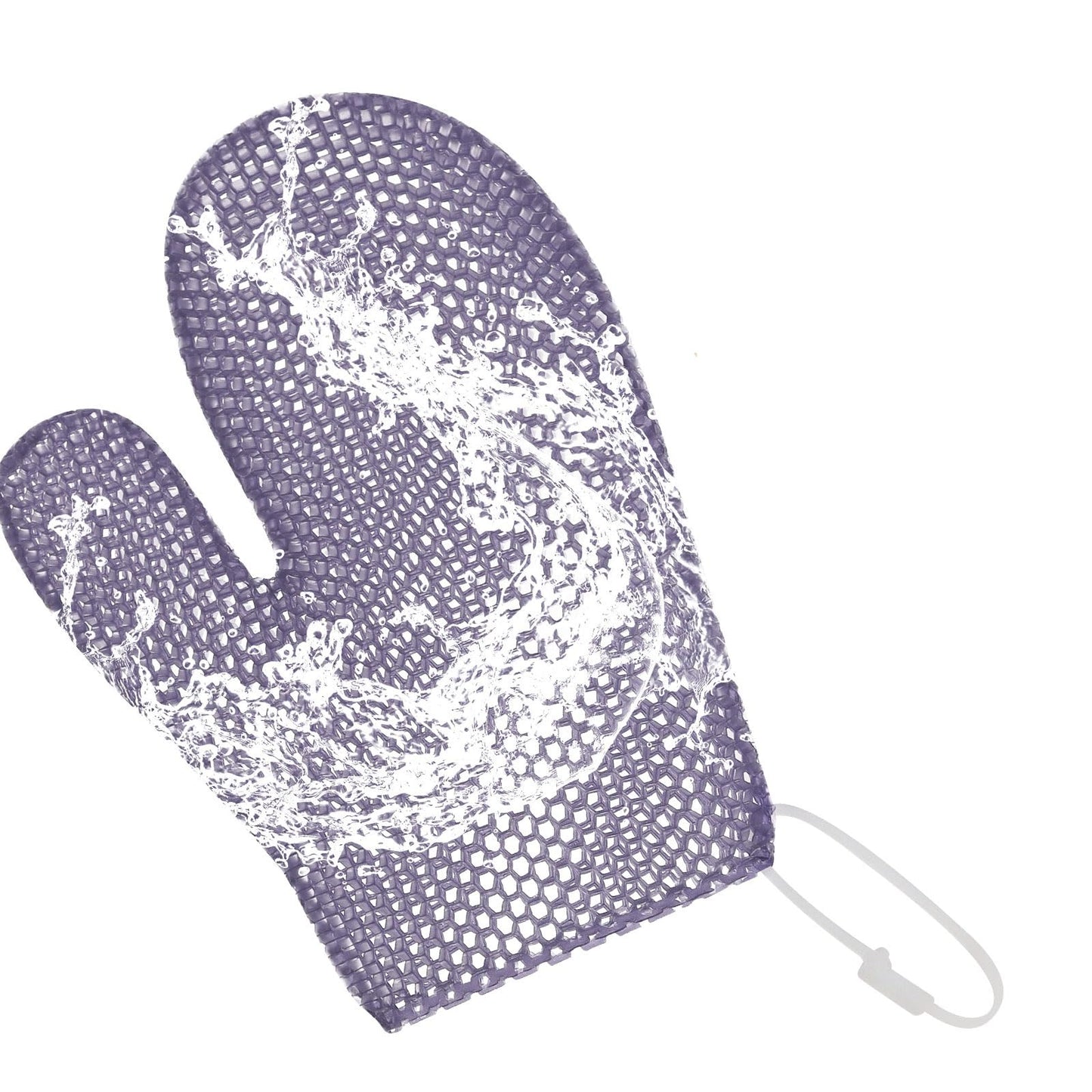etspolt Exfoliating Glove Bath Mitt -Exfoliating Gloves for Shower, Body Scrubber for Deep Cleansing, Quick Drying Bath Gloves (Purple) Beauty and Personal Care etspolt