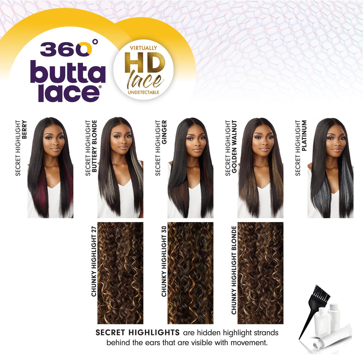 Sensationnel Butta 360 LaceWig-Unit 4, 2 DARKBROWN
