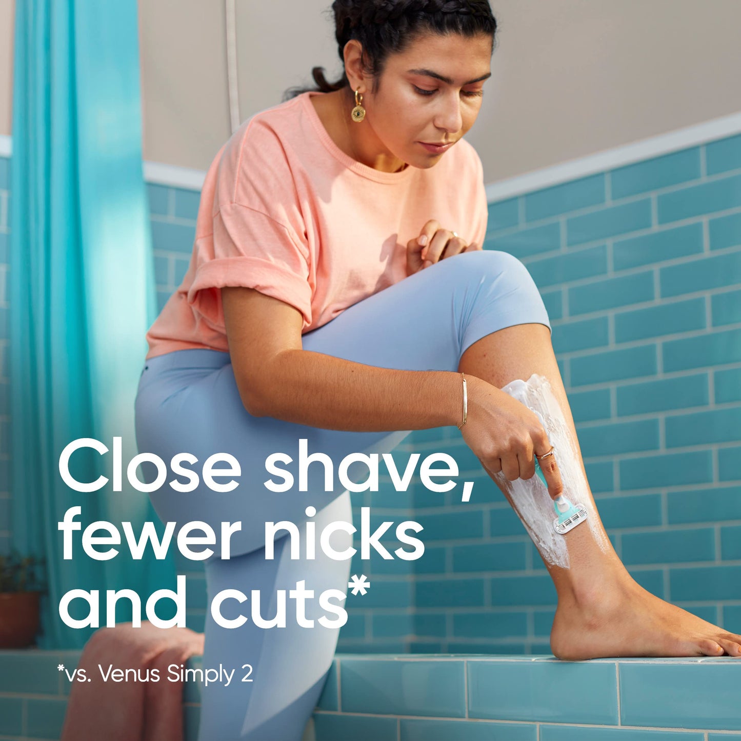 Gillette Venus Simply 3 Sensitive Women's Disposable Razors, Pack of 1 with 4 razors Beauty & Personal Care Gillette Venus