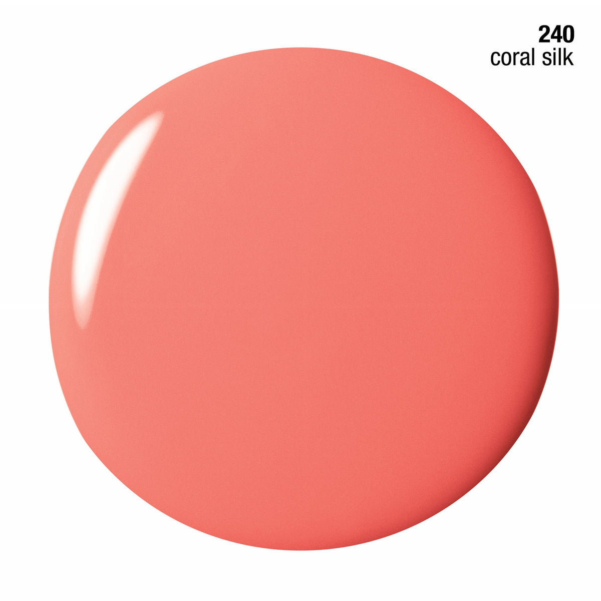 COVERGIRL Outlast Stay Brilliant Nail Gloss Coral Silk 240, .37 oz (packaging may vary)