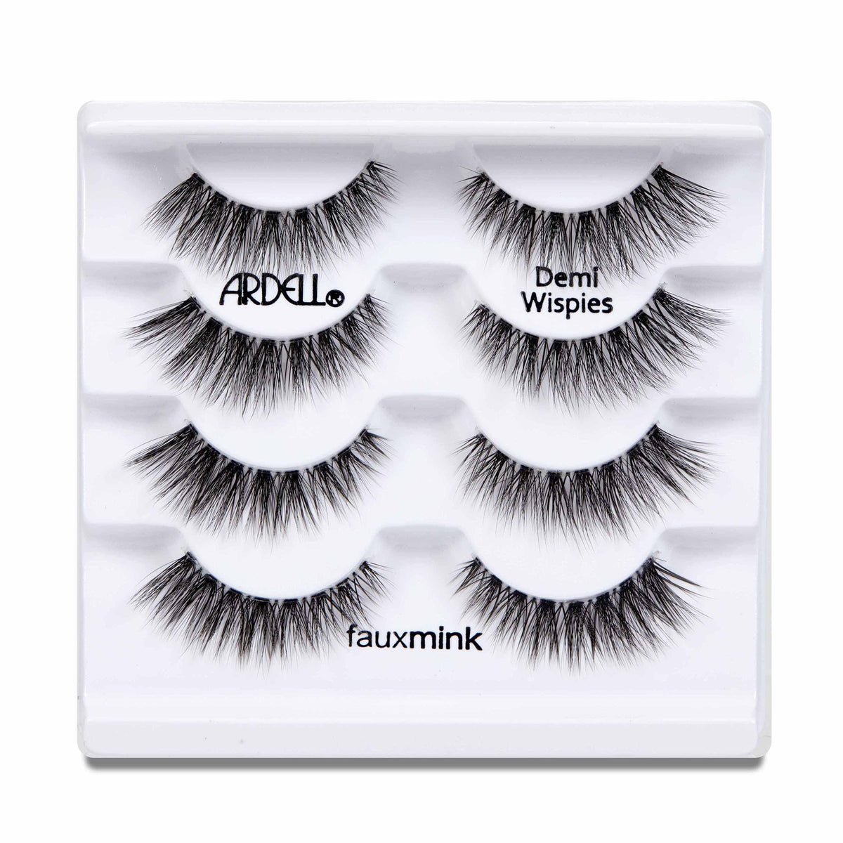 Ardell Faux Mink Lashes Demi Wispies Multipack, Natural-Looking False Eyelashes, 4 Pairs, 1 Pack Beauty & Personal Care Ardell
