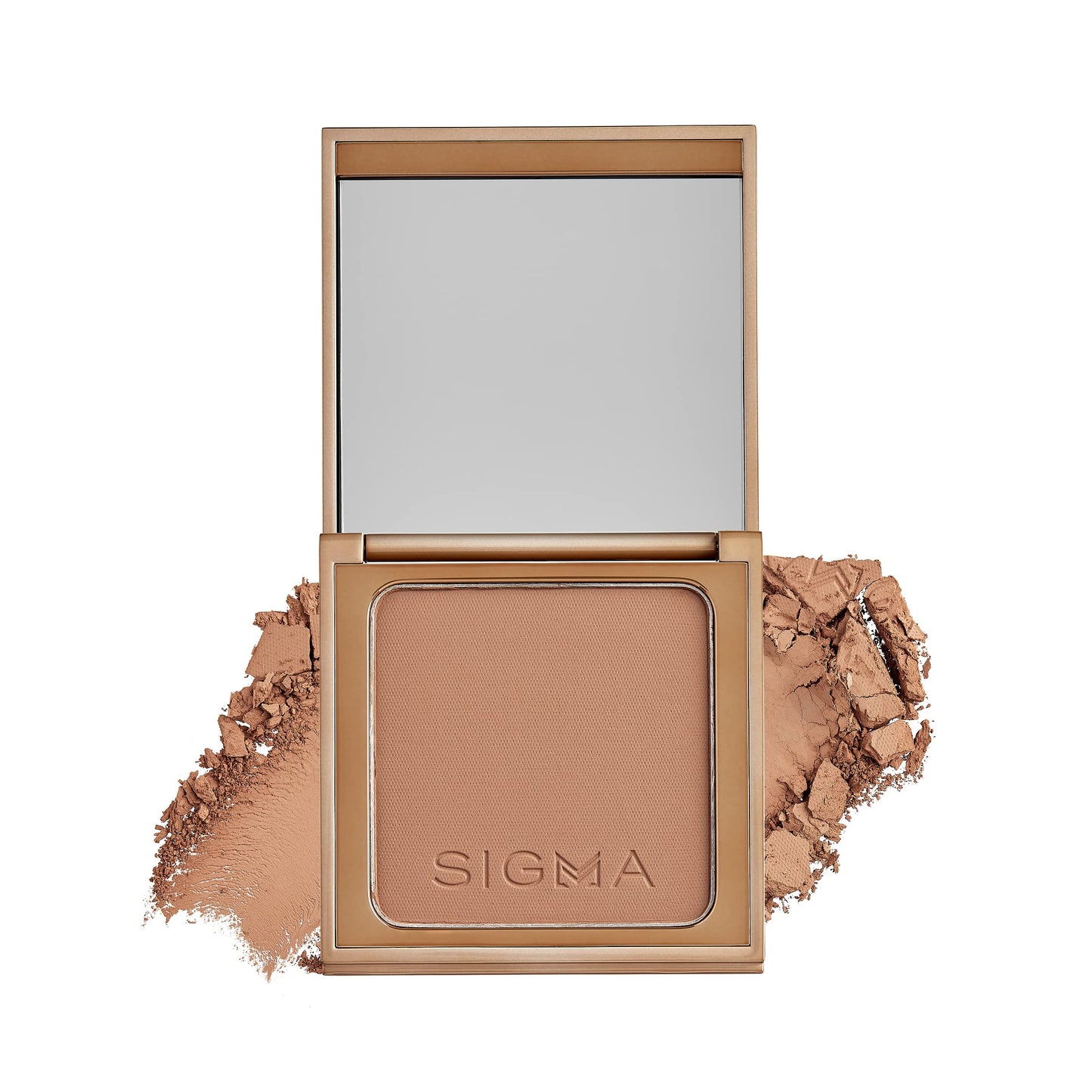 Sigma Beauty Matte Bronzer - Longwear Light Bronzer Powder with Matte Finish for Face - Achieving a Natural, Sun Kissed Glow (Dark) Beauty & Personal Care Sigma Beauty