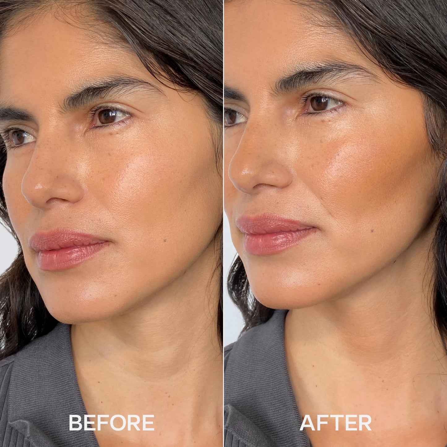 Saie Sun Melt Cream Bronzer - Buildable Balm Face Bronzer for Effortless Sculpting - Cream Contour Enriched with Vitamin C, Nourishing Skincare Beauty & Personal Care Saie