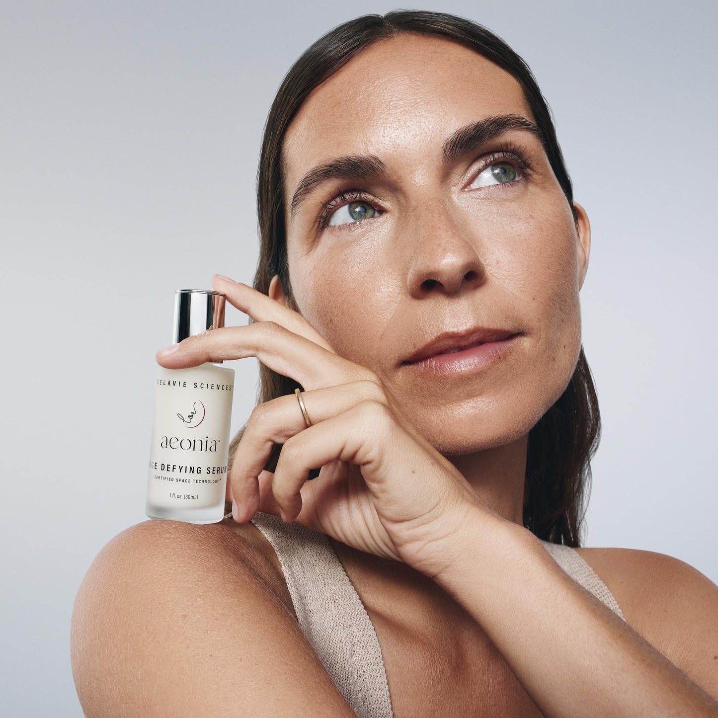 Aeonia Age-Defying Serum - Certified Space Technology Skincare, Age-Defying Face Serum with Bacillus Lysate, Resveratrol - Hydrates, Firms, Smooths Beauty & Personal Care Delavie Sciences