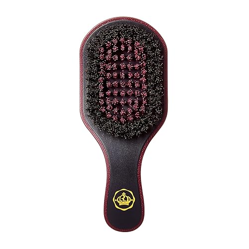 Red Premium 2 Bristles In 1 Body Mixed Club Boar Brush X BowWow (Medium&Hard) Beauty & Personal Care Red by Kiss