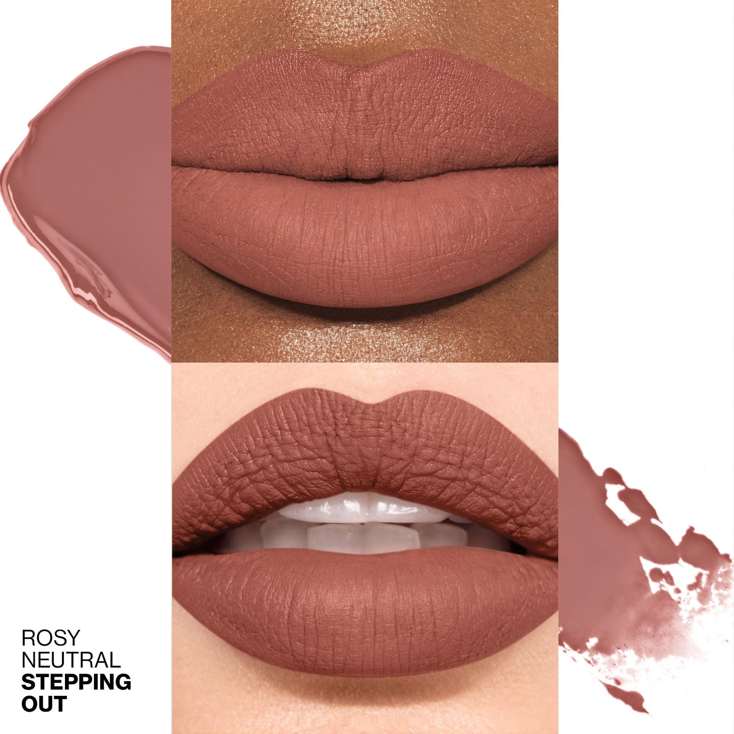 Smashbox Always On Longwear Matte Liquid Lipstick| Long Lasting, Waterproof + Non-Drying, 0.13 Fl Oz,Stepping Out Beauty & Personal Care Smashbox