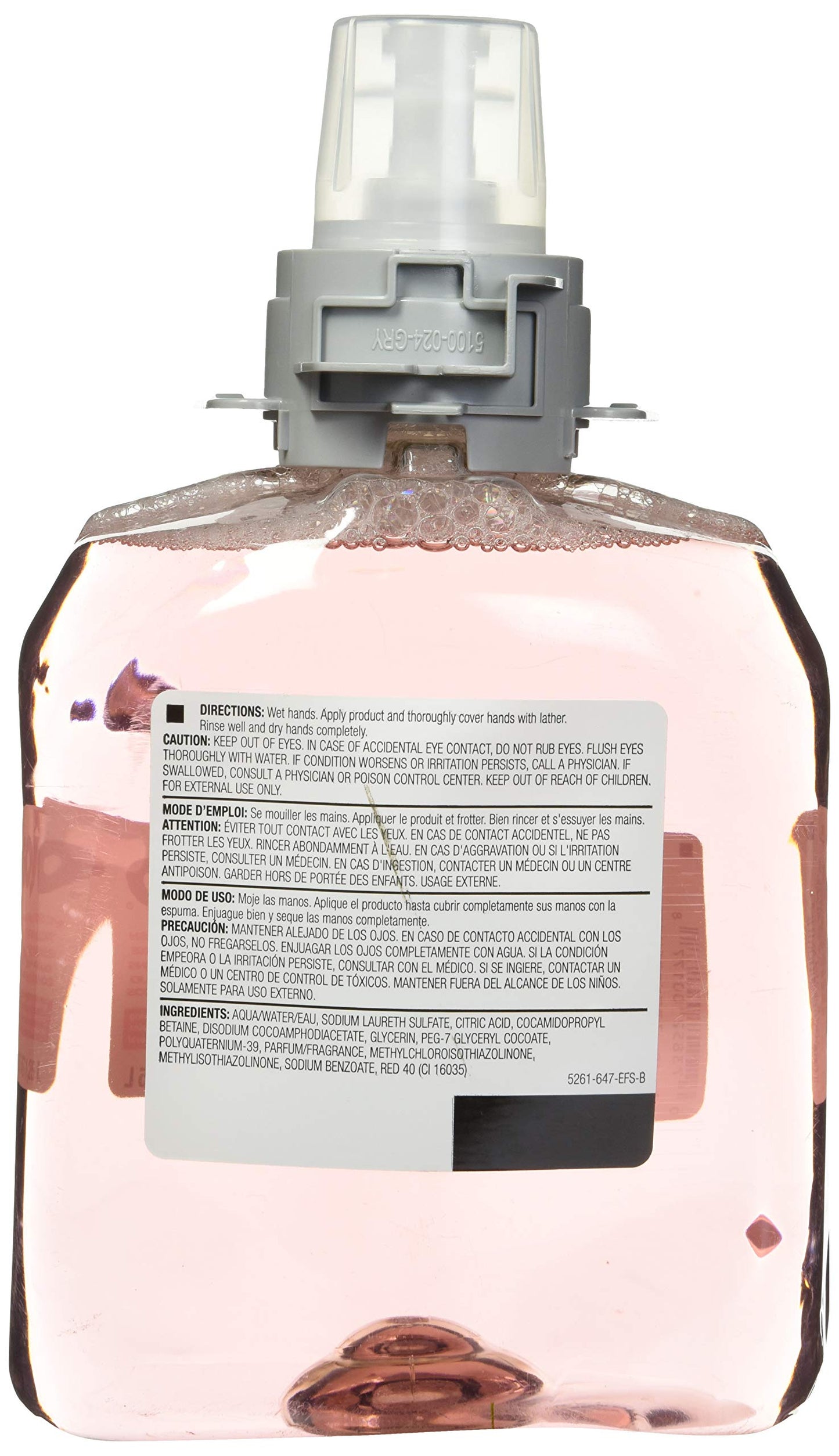 Gojo 516103CT FMX-12 Luxury Foam Hand Wash, Cranberry, 1250mL Refill, 3/Carton Beauty & Personal Care Gojo
