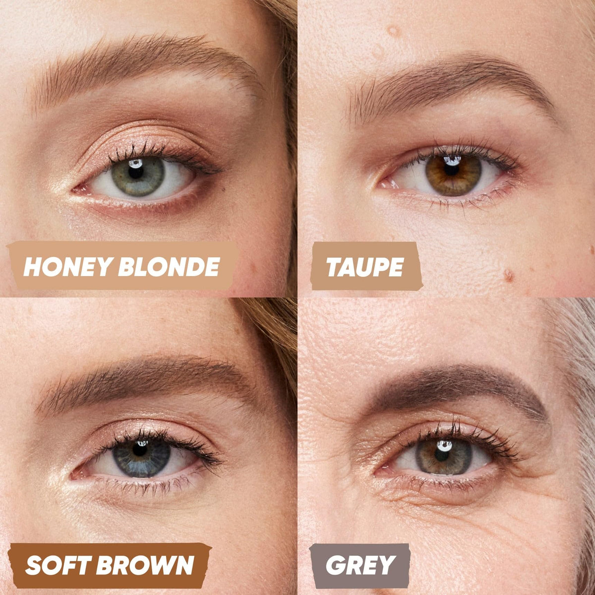 Kosas Brow Pop Eyebrow Pencil with Spoolie, Taupe