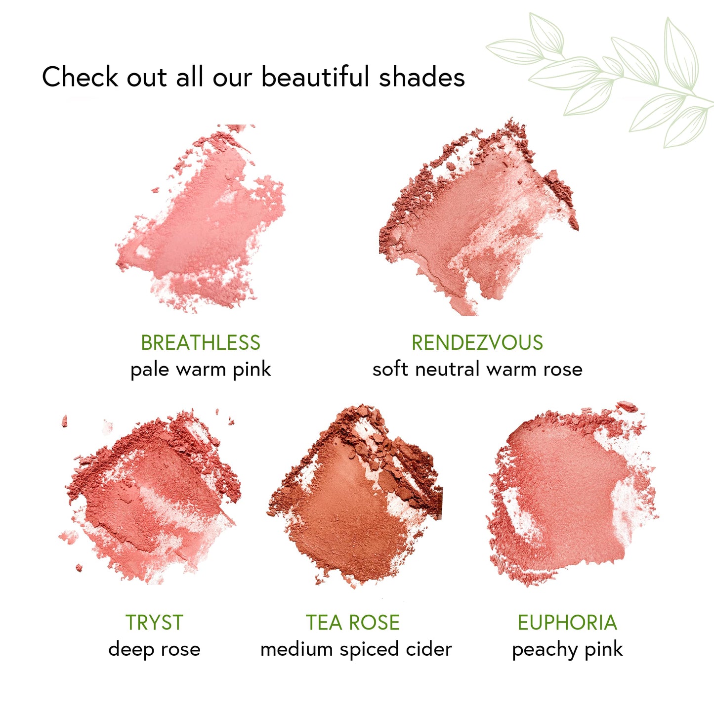 Honeybee Gardens Complexion Perfecting Blush in Rendezvous, Soft Neutral Rose, Pigmented, Vegan & Gluten-Free, 8.5g Beauty & Personal Care Honeybee Gardens