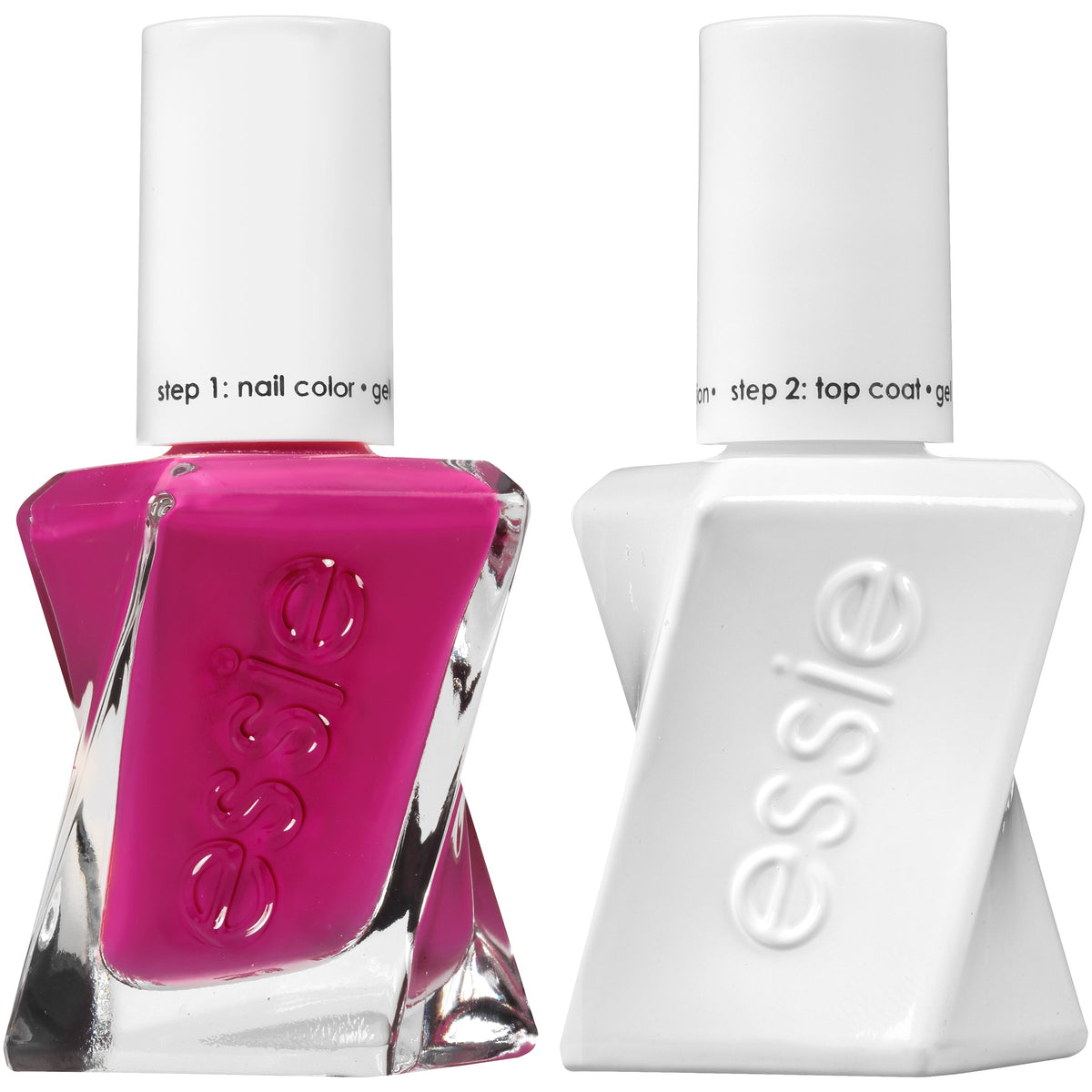 essie gel couture nail polish + top coat kit, V.I.Please + top coat