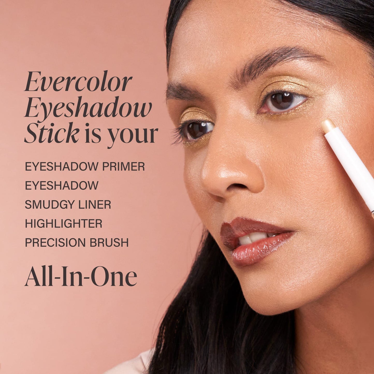 Mally Beauty Evercolor Eyeshadow Stick - Moonlight Shimmer - Waterproof and Crease-Proof Formula - Easy-to-Apply Buildable Color - Cream Shadow Stick Beauty & Personal Care Mally Beauty