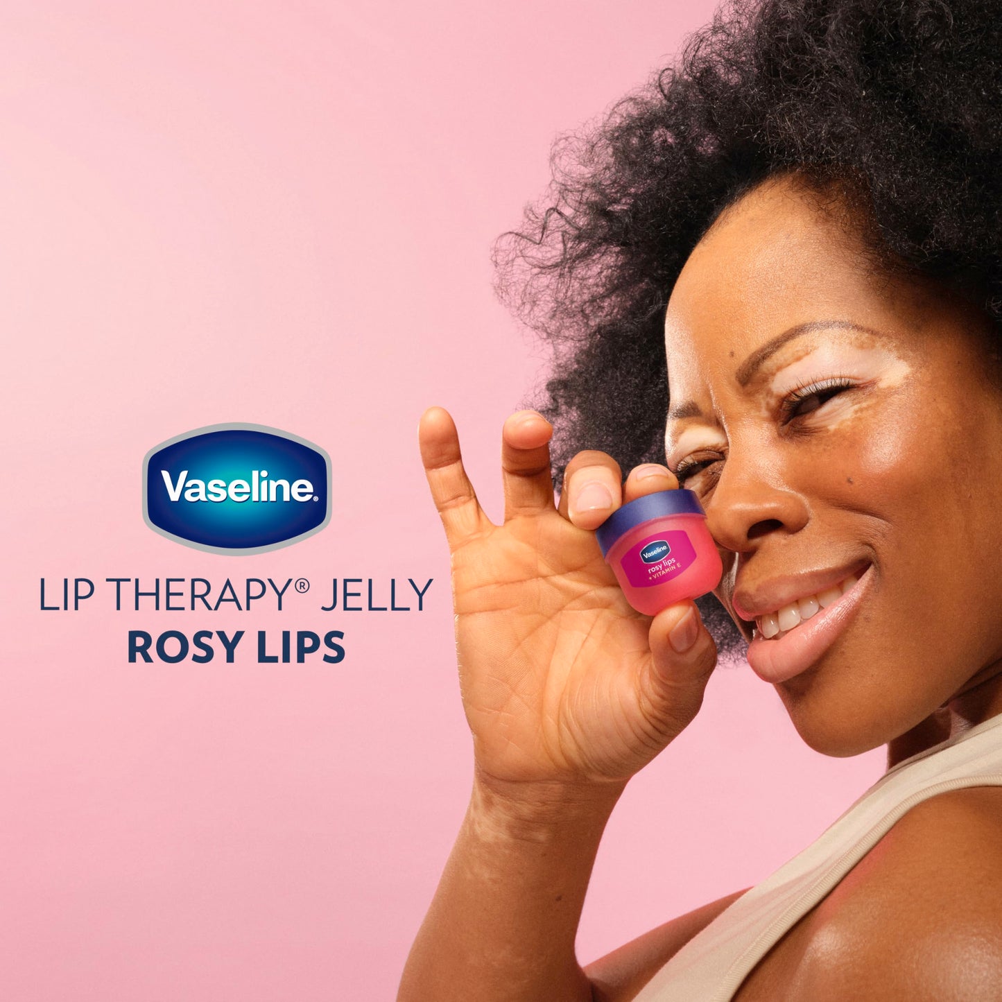 Vaseline Lip Therapy 2 ct Rosy Lips Mini For Dry, Chapped Lips Moisturizing Tinted Lip Balm 0.5 oz Beauty & Personal Care Vaseline