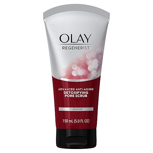 Facial Cleanser by Olay Regenerist Detoxifying Pore Scrub Cleanser, 5 Fluid Ounce Packaging may Vary Beauty & Personal Care Olay
