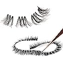 TRZLIFE Eyelash Clusters, 72 PCS DIY Individual Lash Extension Create Personal Eyelash Style Easily Super Natural and Comfortable Clear Band Beauty & Personal Care TRZLIFE