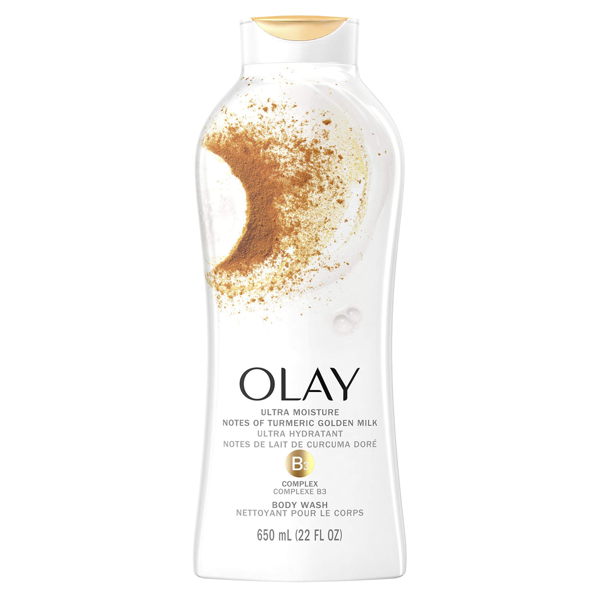 Olay Ultra Moisture Body Wash With Notes Of Turmeric Golden Milk, 22 Fl Oz, 5.732 Lb Beauty & Personal Care Olay