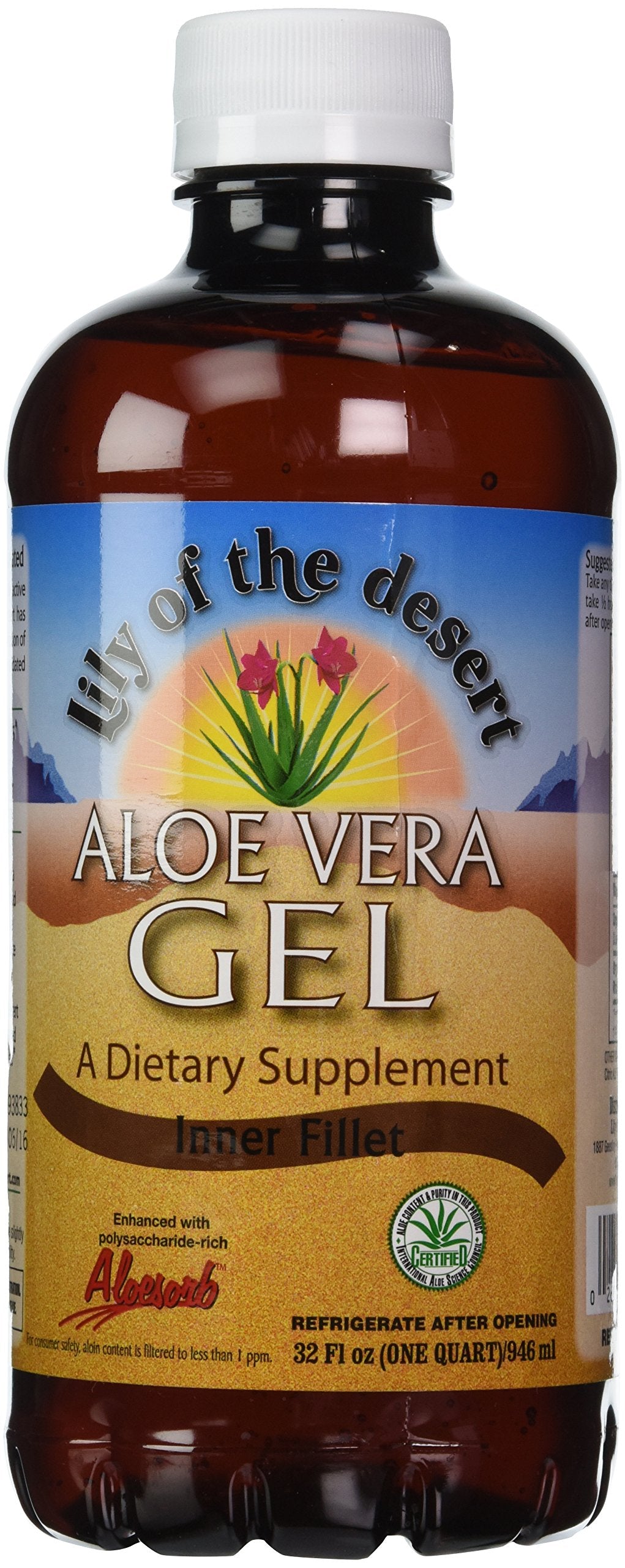 Lily of The Desert Aloe Vera Gel Inner Fillet, 32 Ounce Beauty & Personal Care Lily Of The Desert