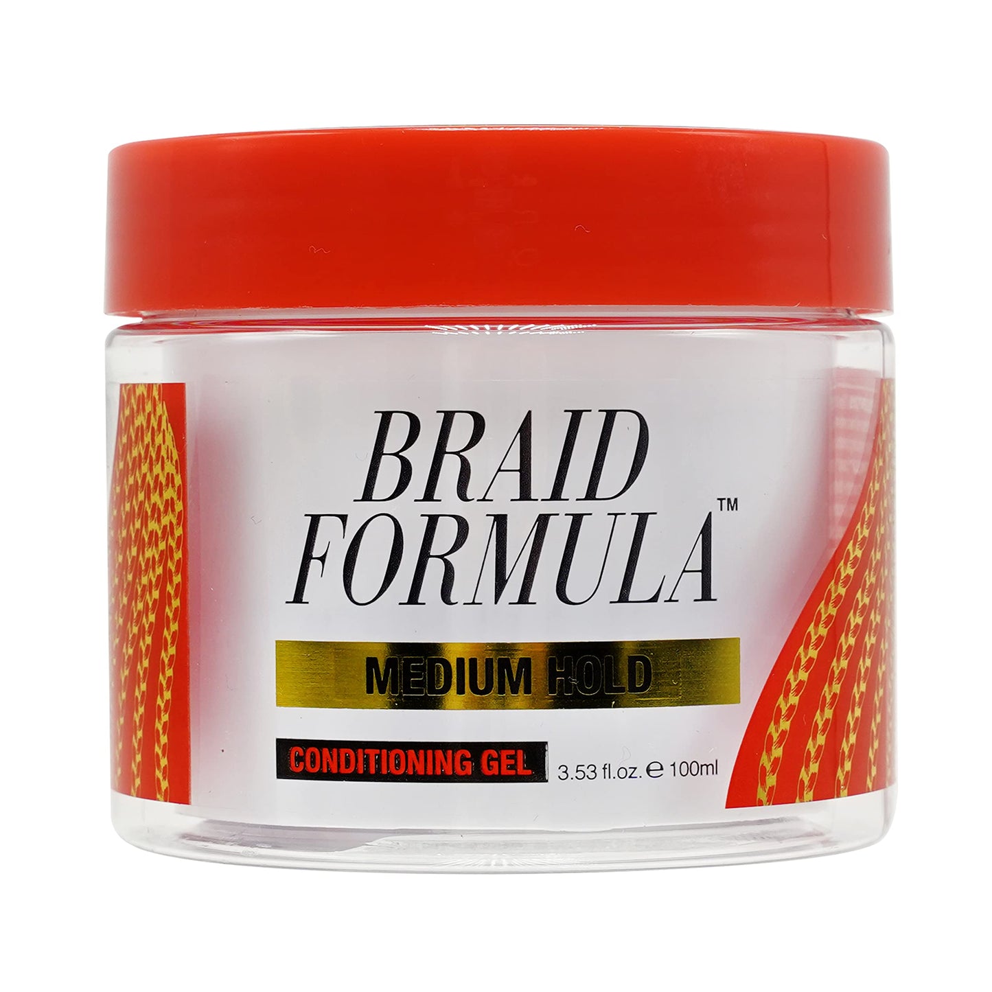 EBIN NEW YORK Braid Formula Conditioning Gel, Medium Hold, 3.53oz | Great for Braiding, Twisting, Edges, No Residue, No Flaking, Strong Hold, High Beauty & Personal Care EBIN NEW YORK