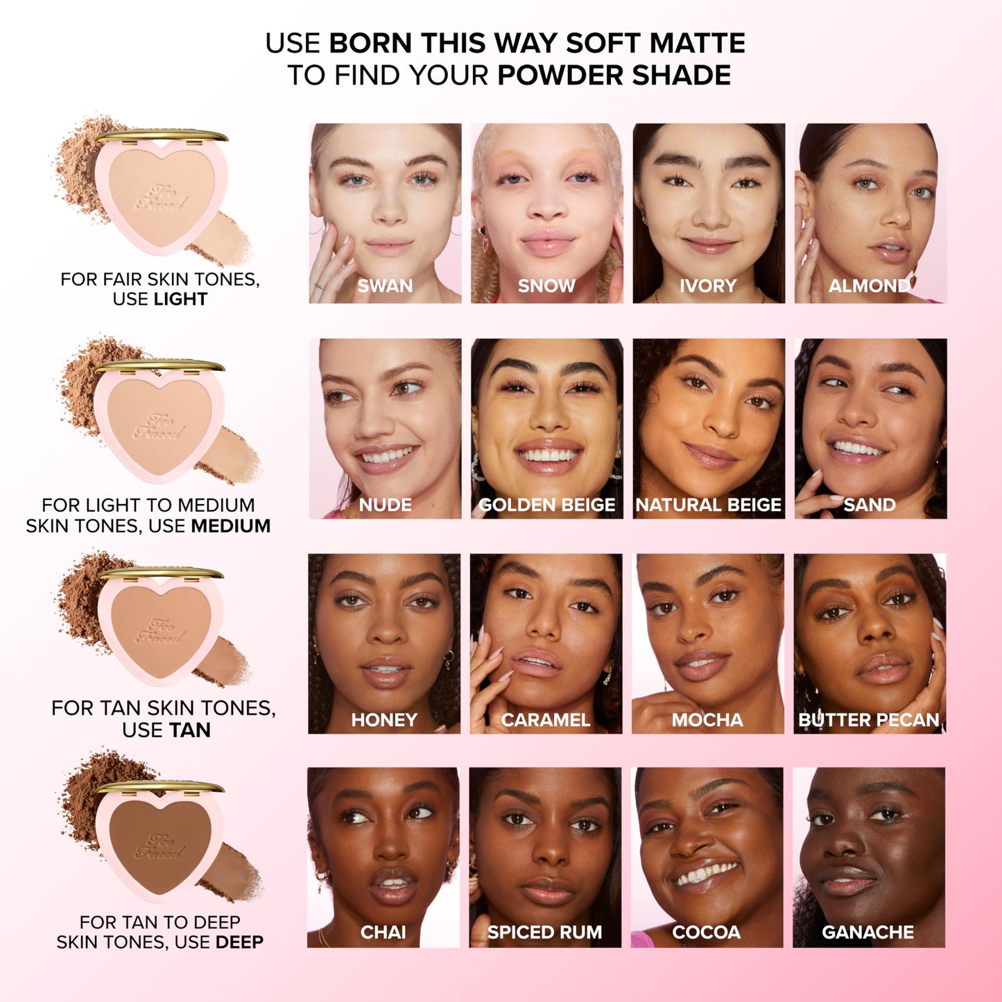 Too Faced Born This Way Soft Blur Flexible Finish Setting Powder | Blurring, Silky Smooth Pressed Powder Formula + Soft Focus Finish, Non-Comedogenic Beauty & Personal Care Too Faced